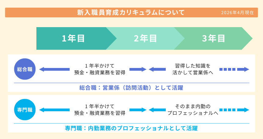 新入職員の育成・研修スケジュール